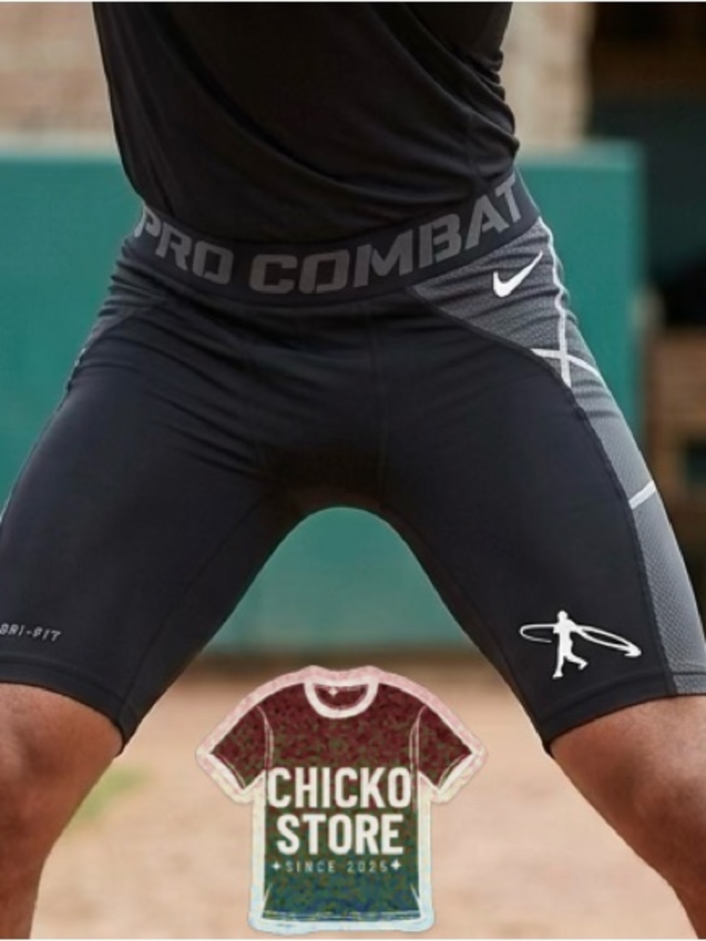Nike Pro Combat Hyperstrong Padded Compression Shorts Black Grey Men’s S Dri-Fit